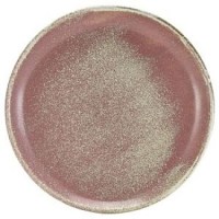 Rose Pink Rustic Coupe Plate